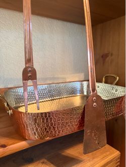 Vintage copper kitchen items