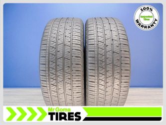 2 CONTINENTAL CROSSCONTACT LX SPORT XL 255/45R20 USED TIRES 7.6/32 TREAD 2554520