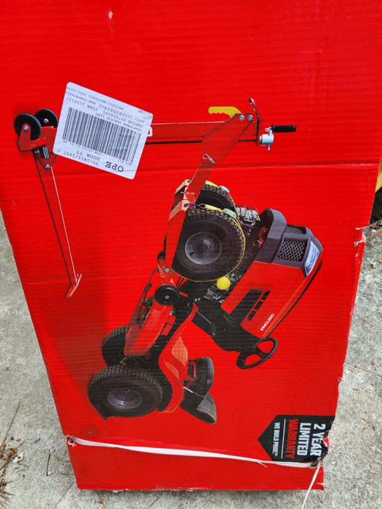 Lawn Mower Jack New