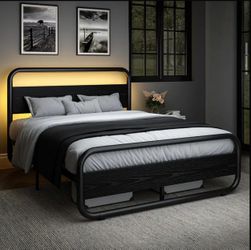 Queen Bed Frame Black