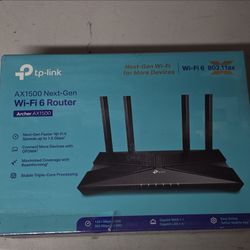 TP-Link Archer AX1500 Wi-Fi 6 Router