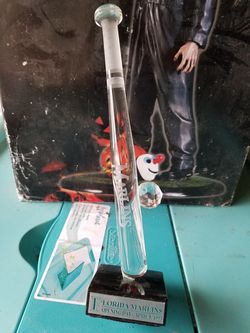 Florida Marlins Opening Day Bat