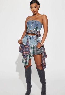 New Fashion Nova Skirt Set
