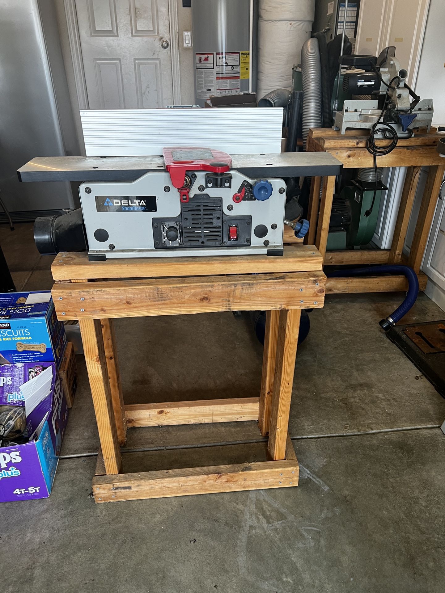 Lot Delta 6inch Variable Speed Bench Jointer, Model 37070, 49 OFF