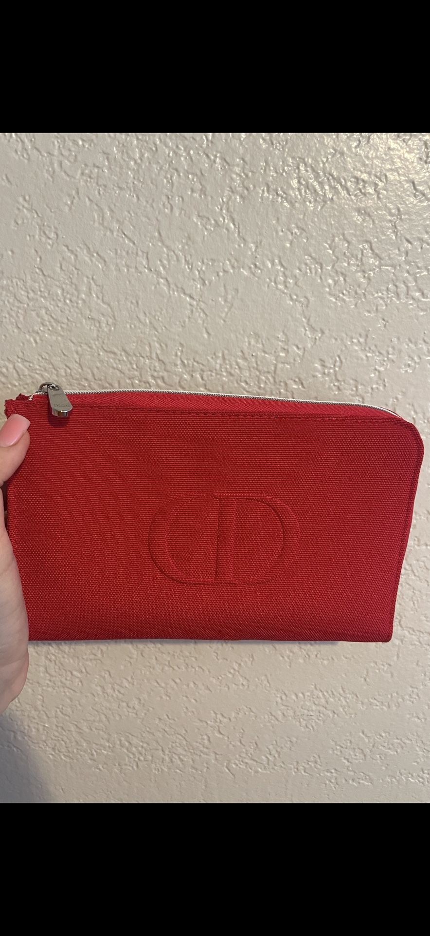 New Authentic DIOR Cosmetic Makeup Bag Case Storage Bag Travel Pouch