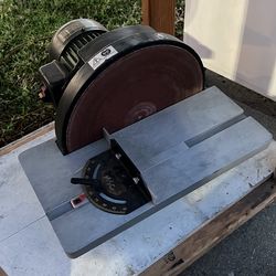 12” disc sander