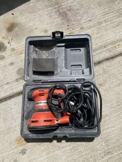Orbital sander