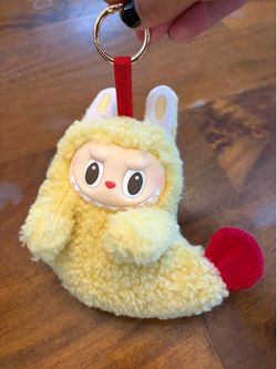 Labubu The Monsters Fried Shrimp Keychain