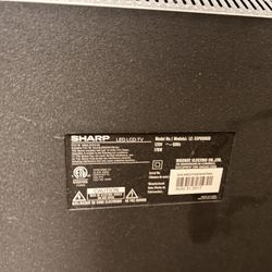 55 INCH LED SMART TV - SHARP