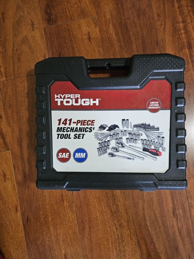 Hypertough 141 Tool Set MM and SAE