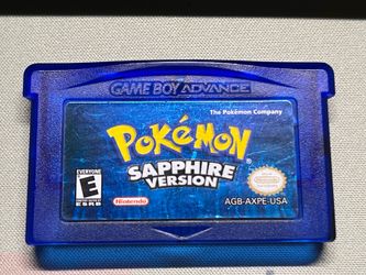 Pokemon Sapphire (Game Boy Advance)
