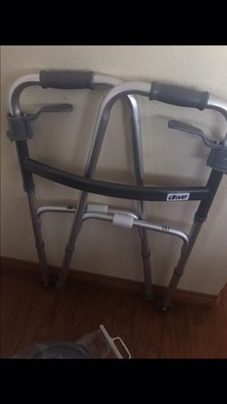 New Walker and Portable Toilet