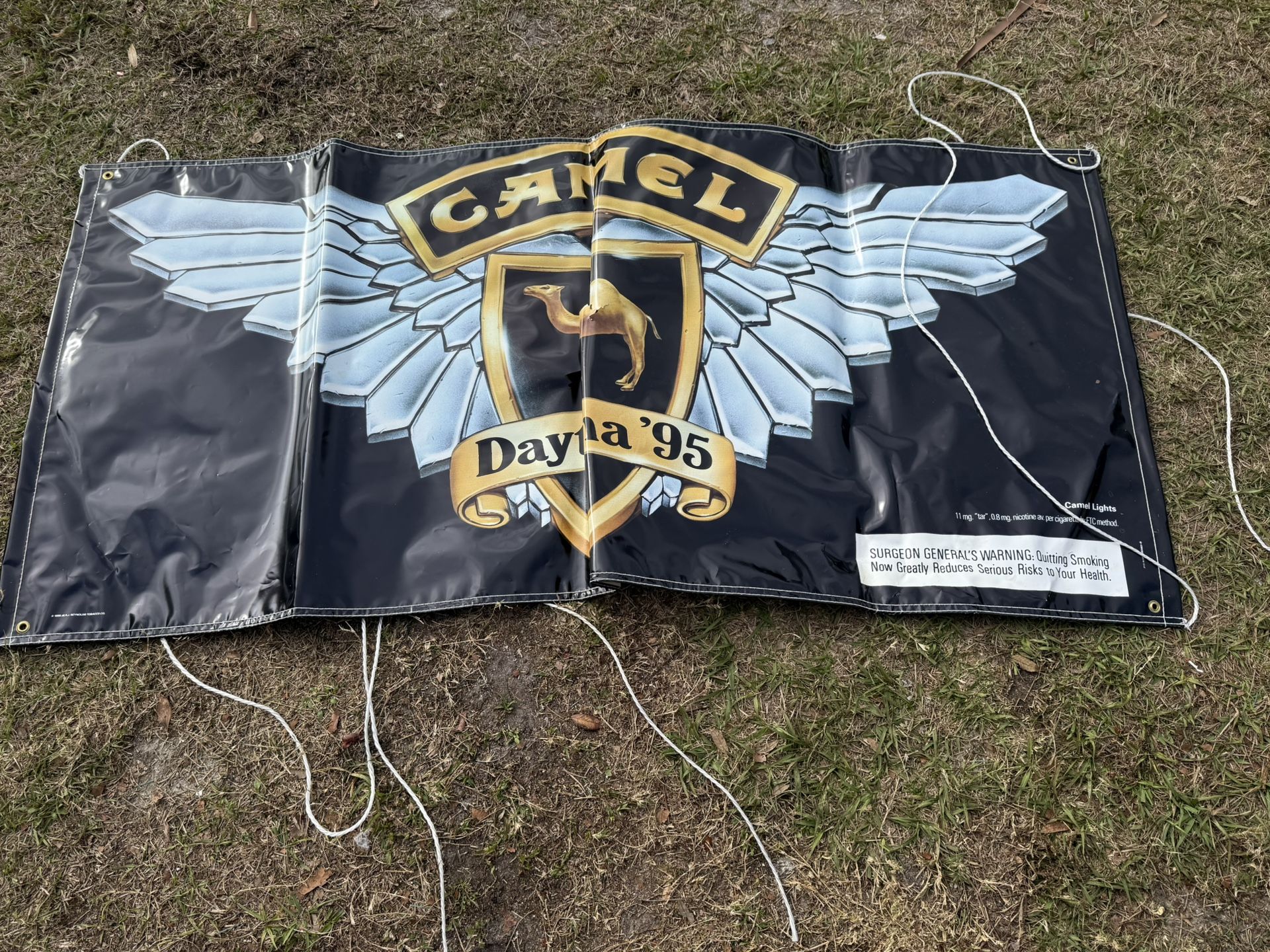Vintage Daytona Bike Week Banner