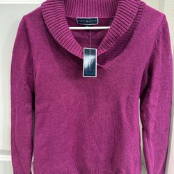 Karen Scott Shawl Collar Sweater XSmall