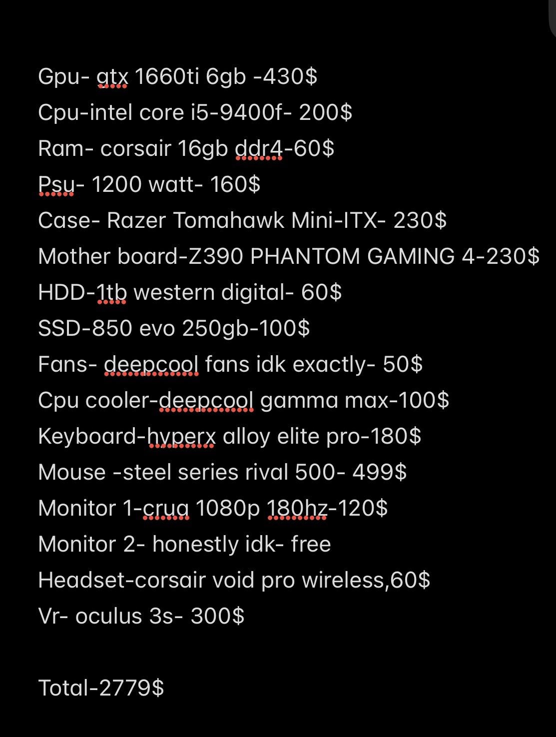 Gaming Setup