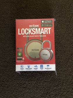 WirelBluetooth Smart Padlock BRAND BEW SEALED!!