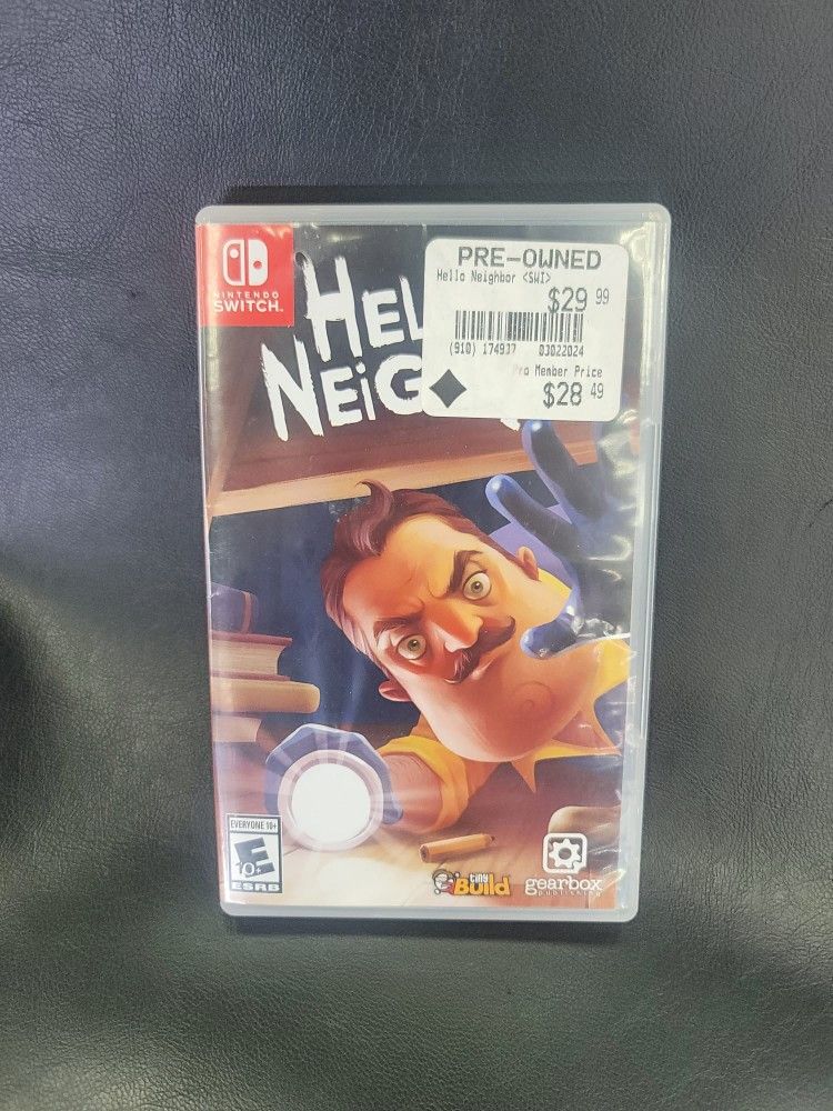 Hello Neighbor For The Nintendo Switch 