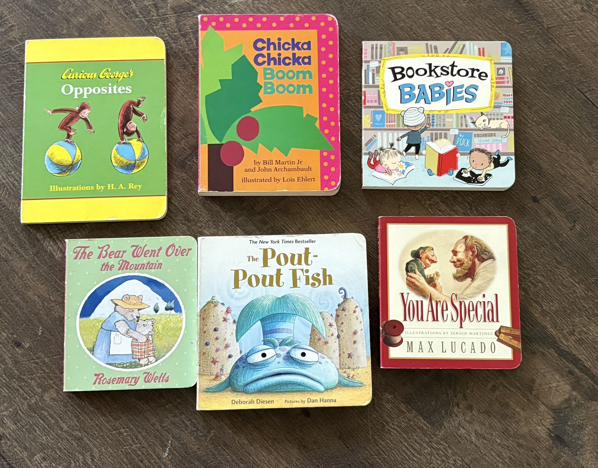Favorite Story Board Book Lot