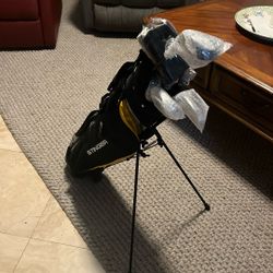 Youth golf set and bag