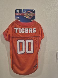 New, Pets First Licensed Collegiate Jersey, Clemson Tigers,  Large 