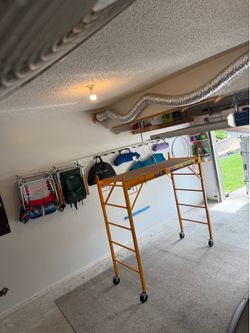 Scaffolding ladder