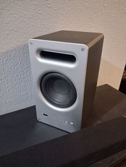 subwoofer from a VIZIO 36" 2.1-Channel Home Theater Sound Bar System