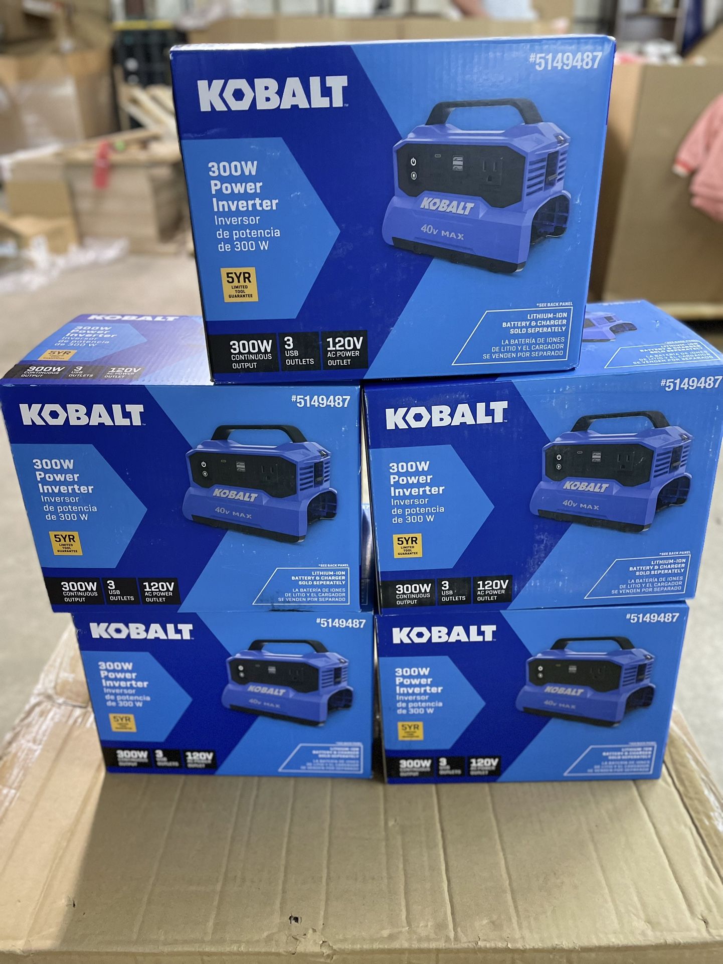 Kobalt 40V Power Inverters