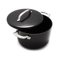 GreenPan GP5 8QT Stock Pot Hard Anodized Advanced Healthy Ceramic Nonstick, with Insulated Lid, PFAS-Free, Induction, Dishwasher Safe, Oven & Broiler