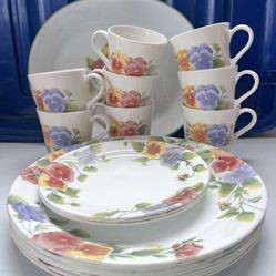 Corelle Summer Blush Dishes 