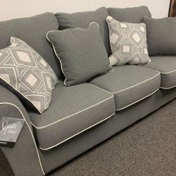 Domani Charcoal Living Room Set Same Day Delivery