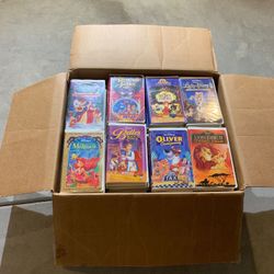 Disney VHS 88 mix tapes