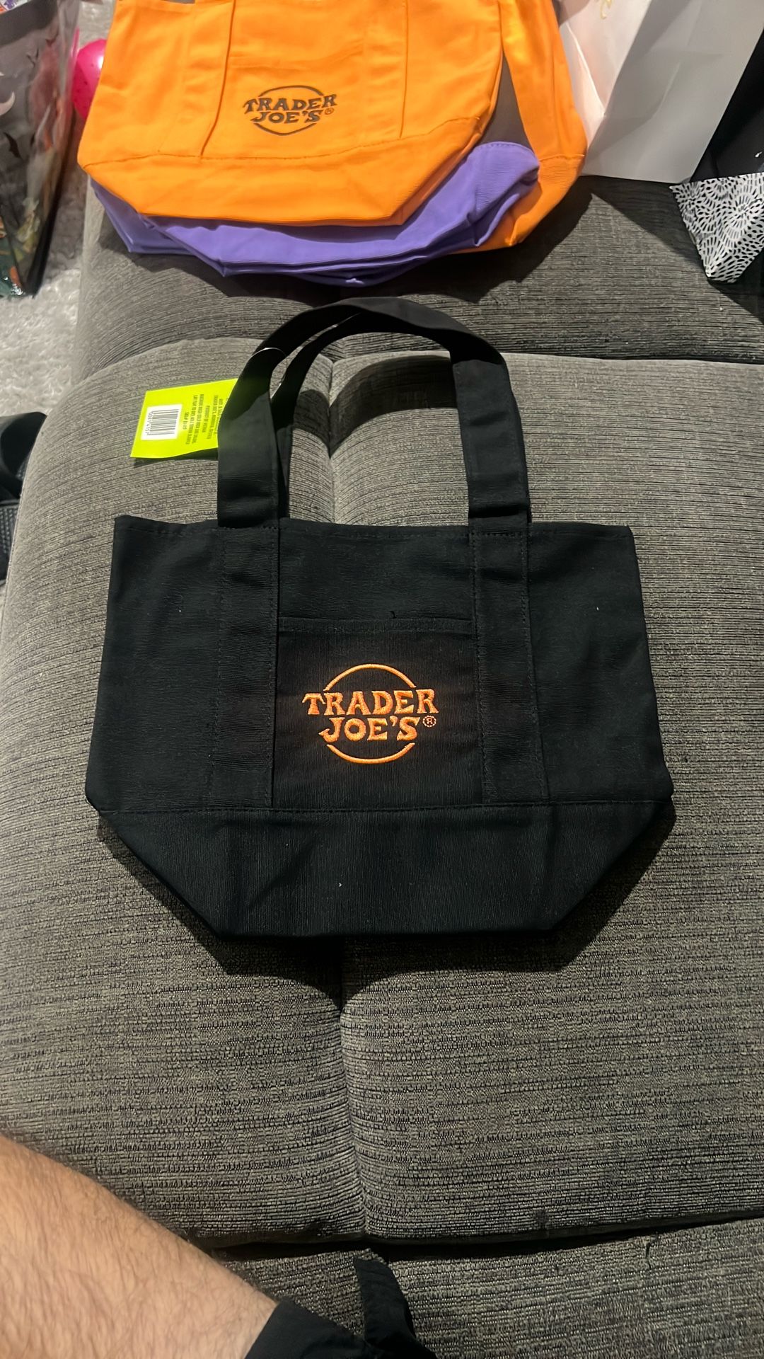 TRADER JOE’S TRICK OR TREAT CANVAS TOTE BAG