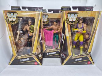 WWE Legends Elite Series 31 Action Figures Set of 3