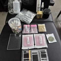 Stretcher and materials for making eyelashes!!