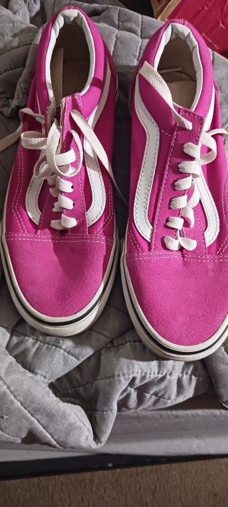 Very Berry/true White Old Skool Vans
