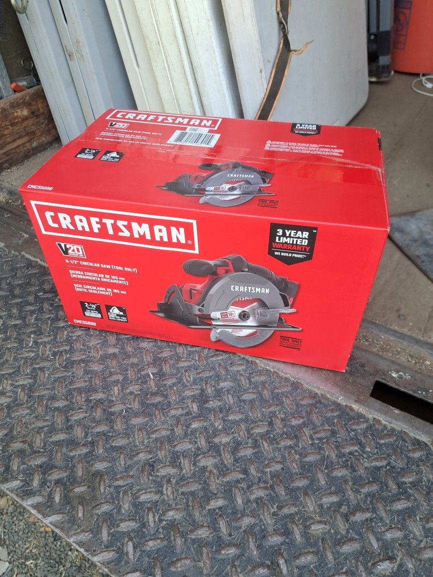 Craftsman Circular Saw New