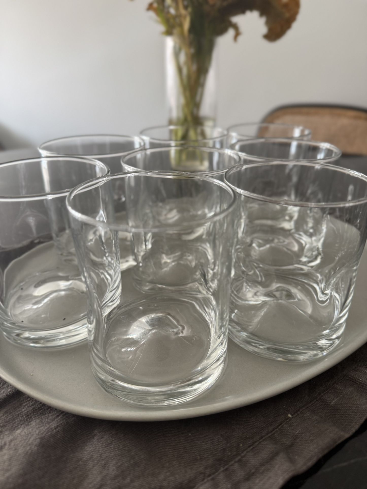 8 12 Oz glasses