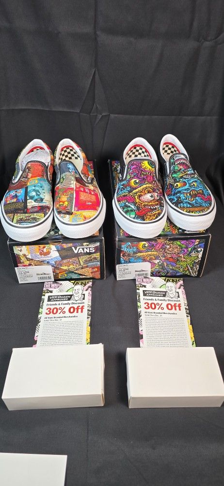 VANS Warped Tour Orlando Exclusive rare Slip-On Men’s VANS