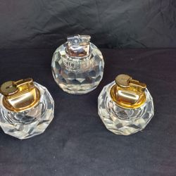 3 MCM Table Top Lighters Read Description 