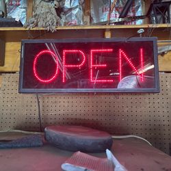 Neon Open Sign 