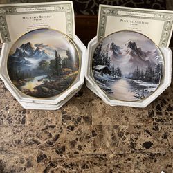 Decorative ceramic plates