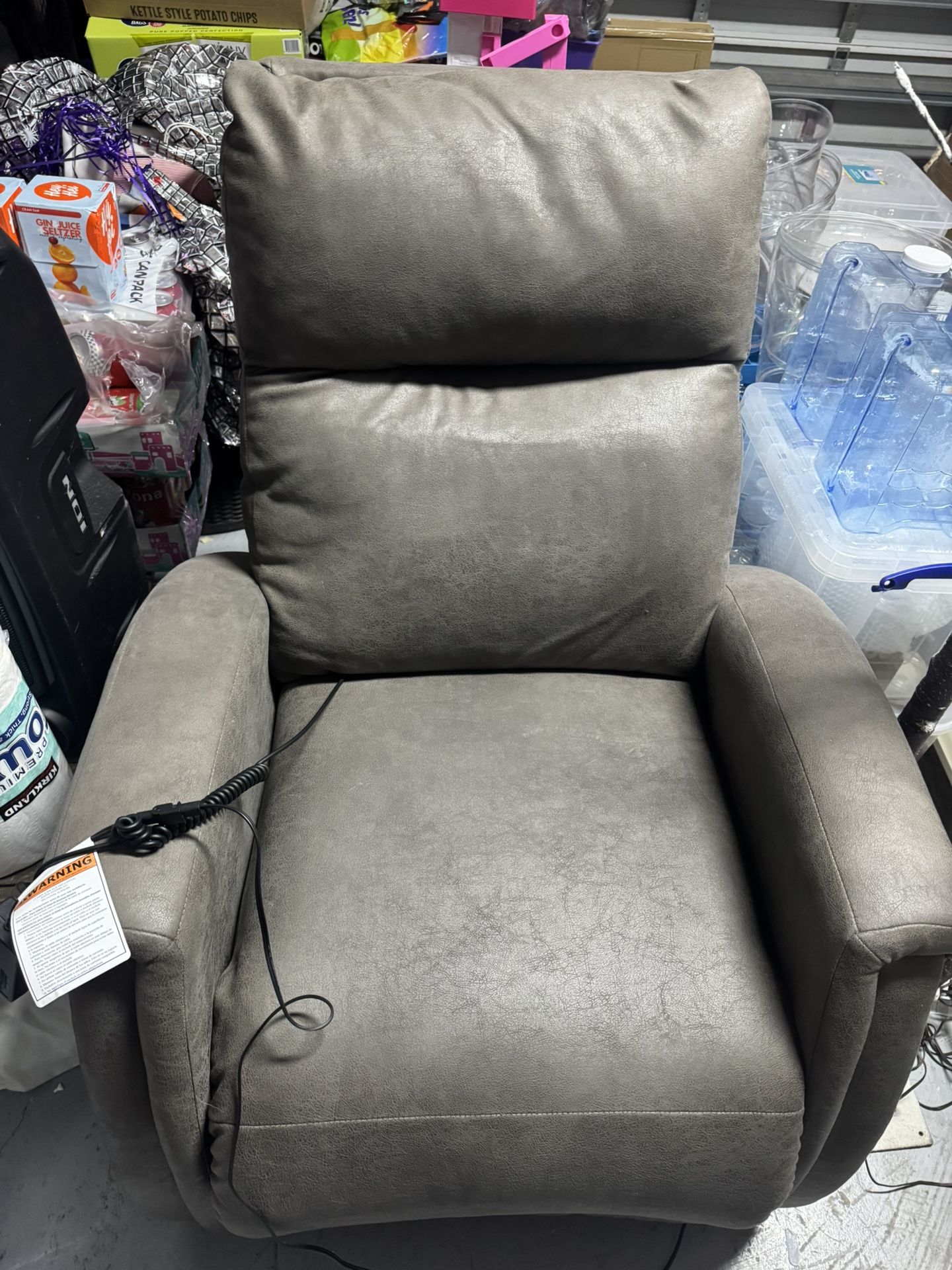 Lazy boy Gray Reclining Massage Chair 