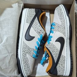 Nike SB Dunk Low Electric Pack Olympic Safari FZ1233-002 Men's Size 10.5 New