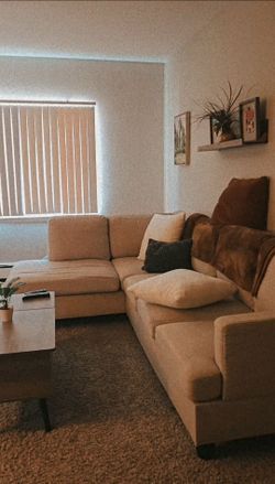 Beige Wayfare couch
