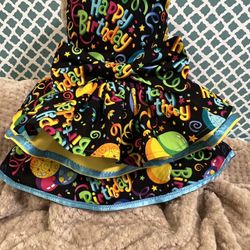 New Dog dress Happy Birthday 