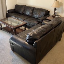 Leather Sofa 