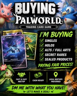 BUYING PALWORLD BOOSTER BOX, TRIAL DECK