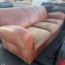 Arizona Leather 3 seat sofa