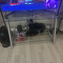 Glass TV Stand 