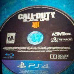 PS4 Call Of Duty